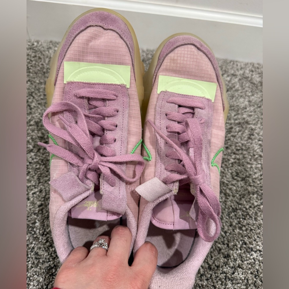 Nike is women's waffle racer 2X in arctic pink, size 10 - Picture 8 of 14